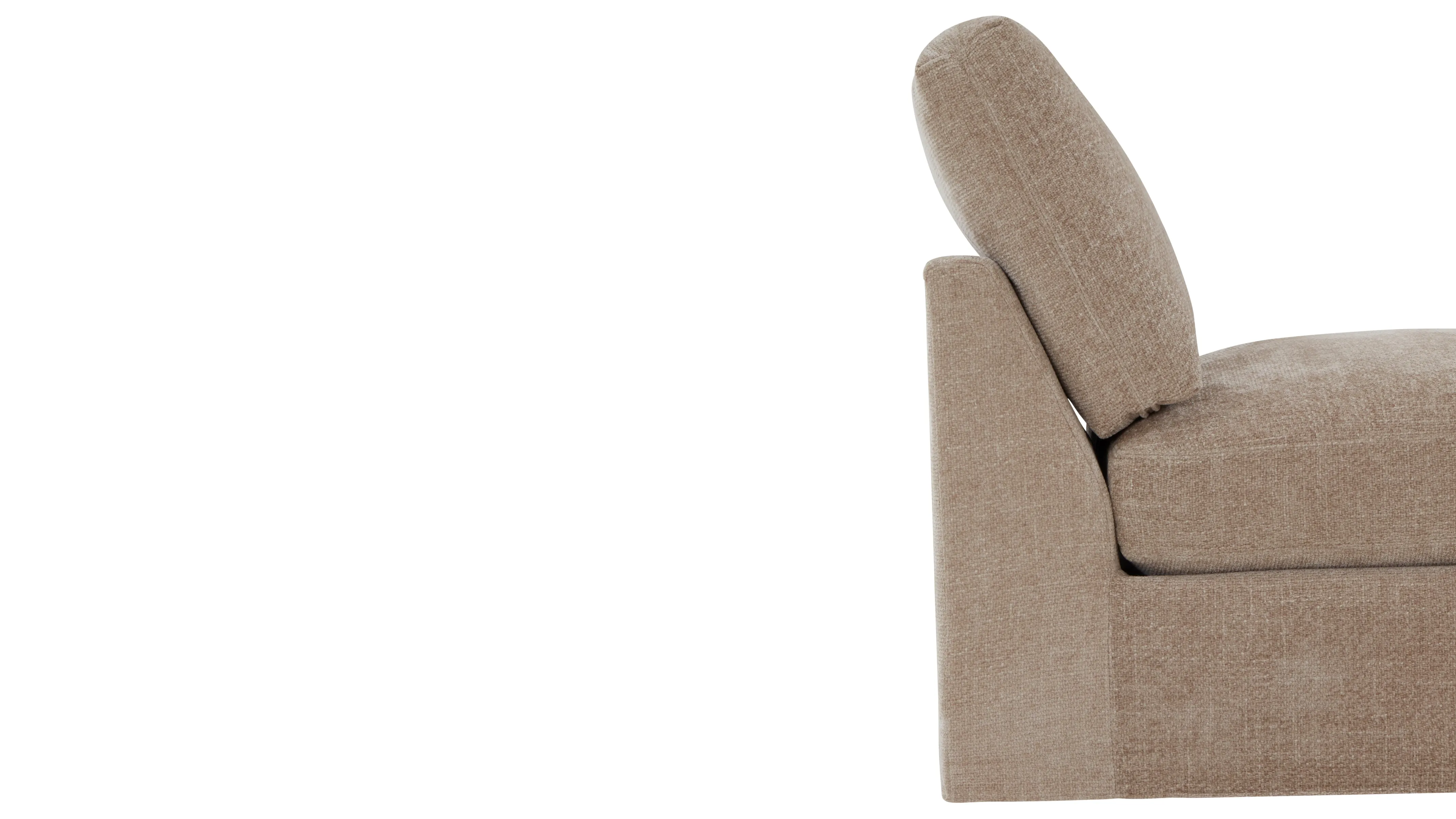 Get Together™ Armless Chair, Standard, Champagne