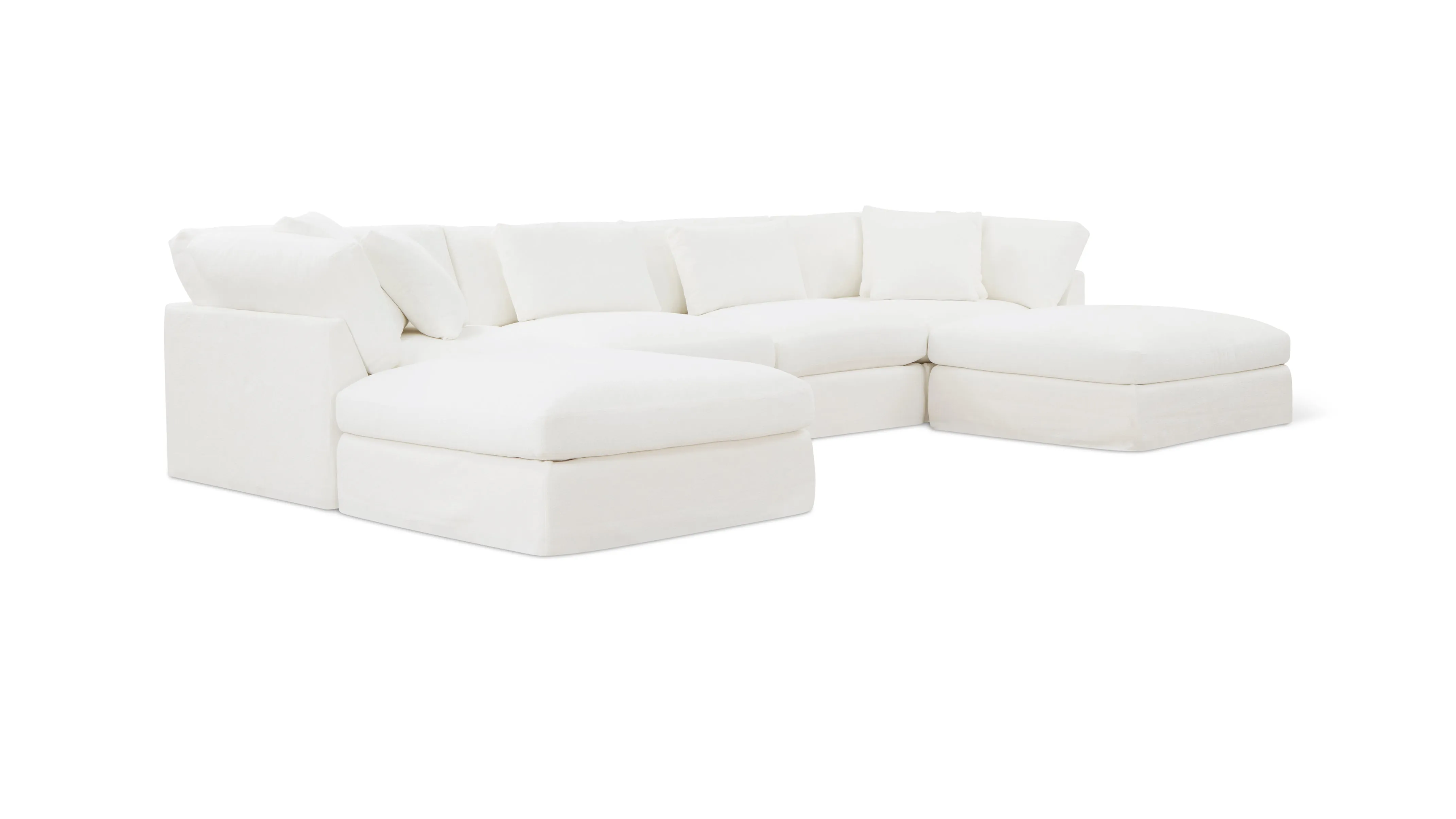 Get Together™ 6-Piece Modular U-Shaped Sectional, Large, Sea Salt
