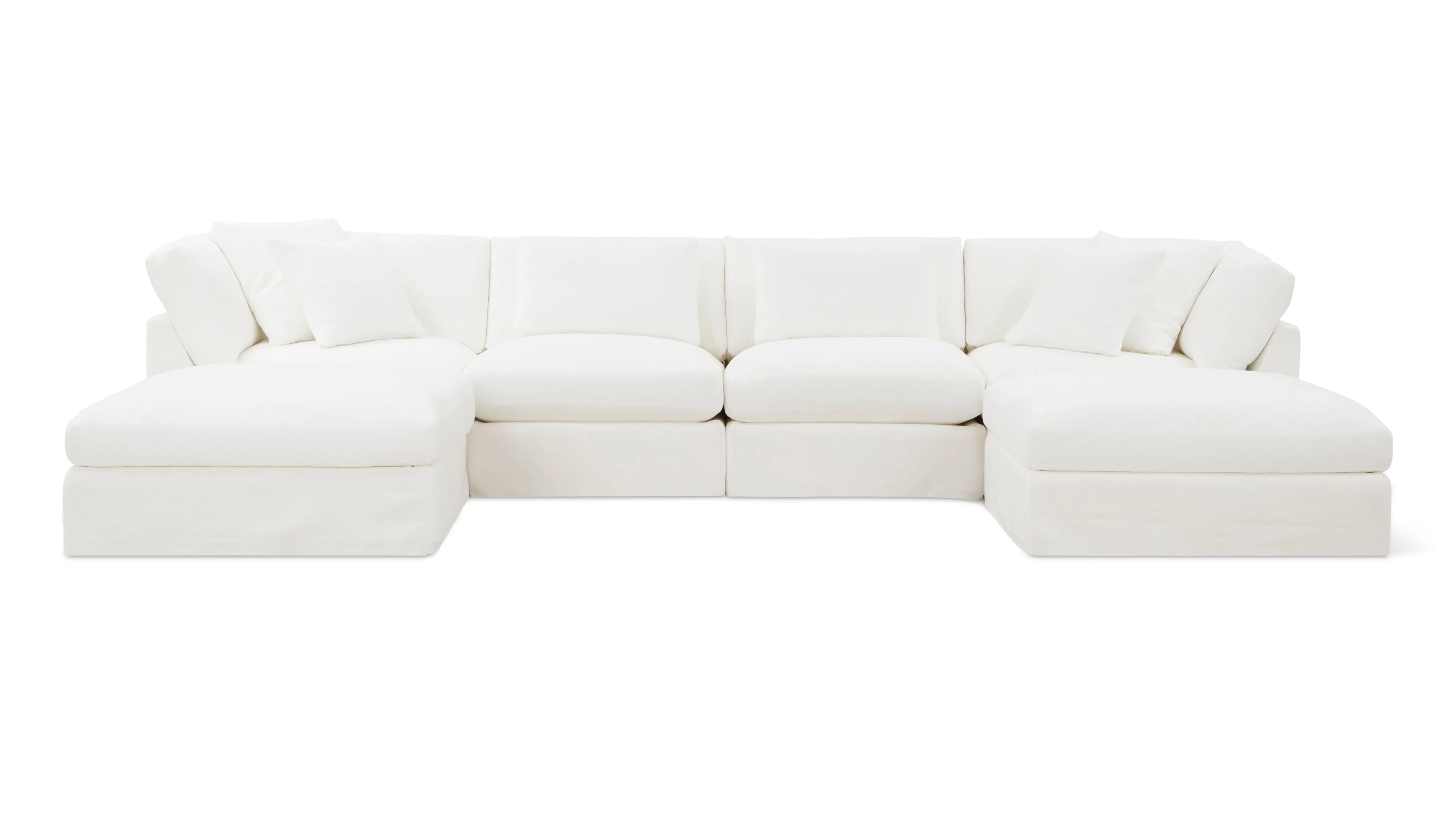 Get Together™ 6-Piece Modular U-Shaped Sectional, Large, Sea Salt