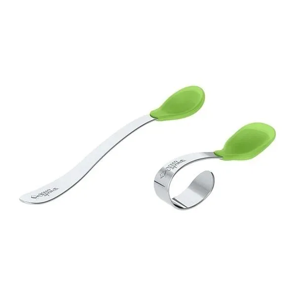 Green Sprouts - Ensemble de Cuillères d'Apprentissage||Green Sprouts - Learning Spoon Set