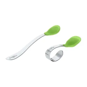 Green Sprouts - Ensemble de Cuillères d'Apprentissage||Green Sprouts - Learning Spoon Set