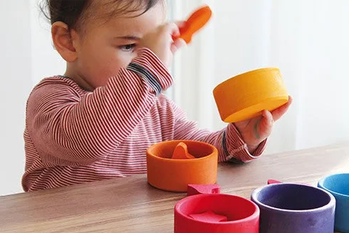 Grimms Sorting Game Rainbow Bowls