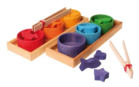 Grimms Sorting Game Rainbow Bowls