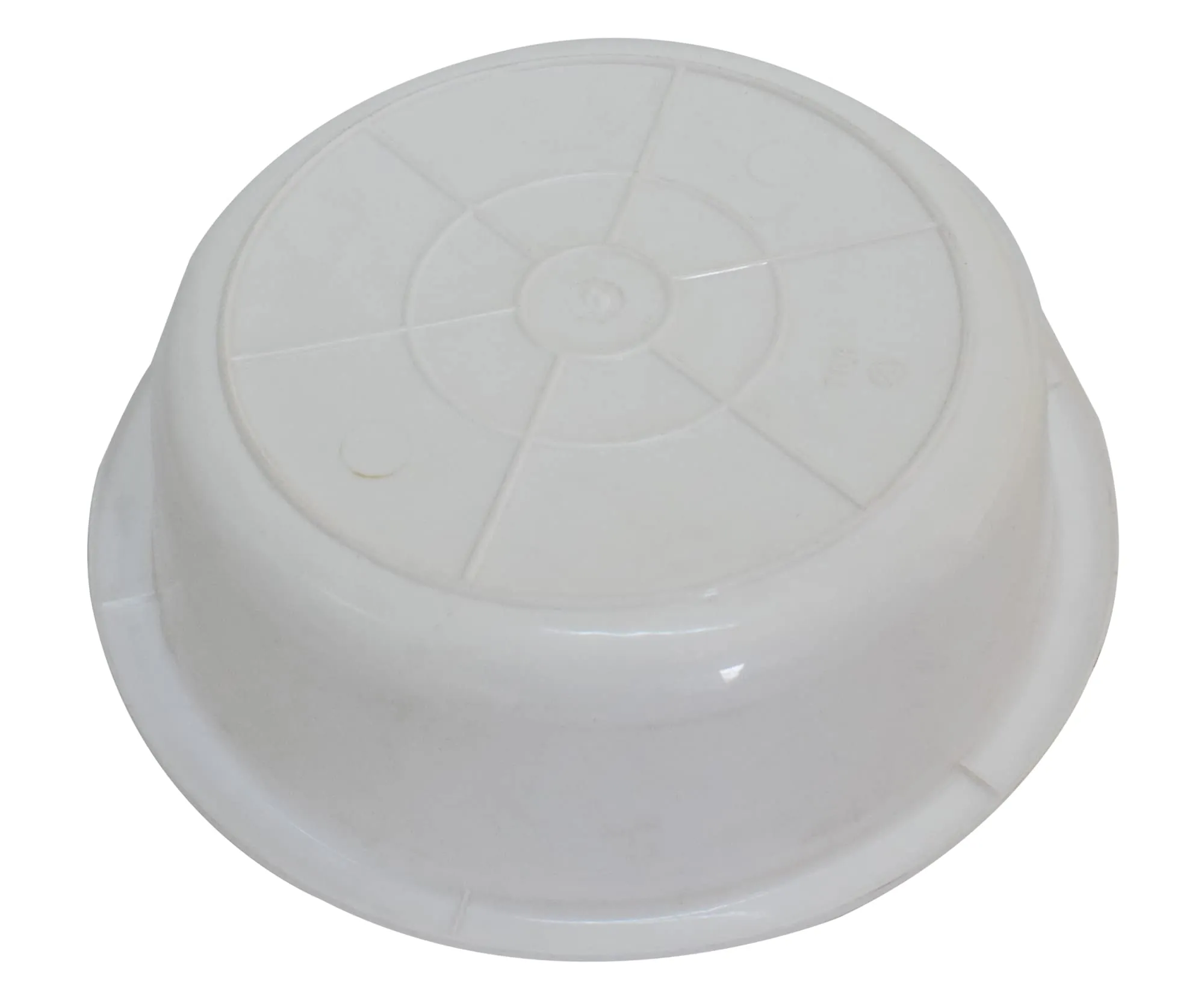 Heart Home Multiuses Plastic Knead Dough Basket/Basin Bowl For Home & Kitchen 6 Ltr (White) 52HH3822