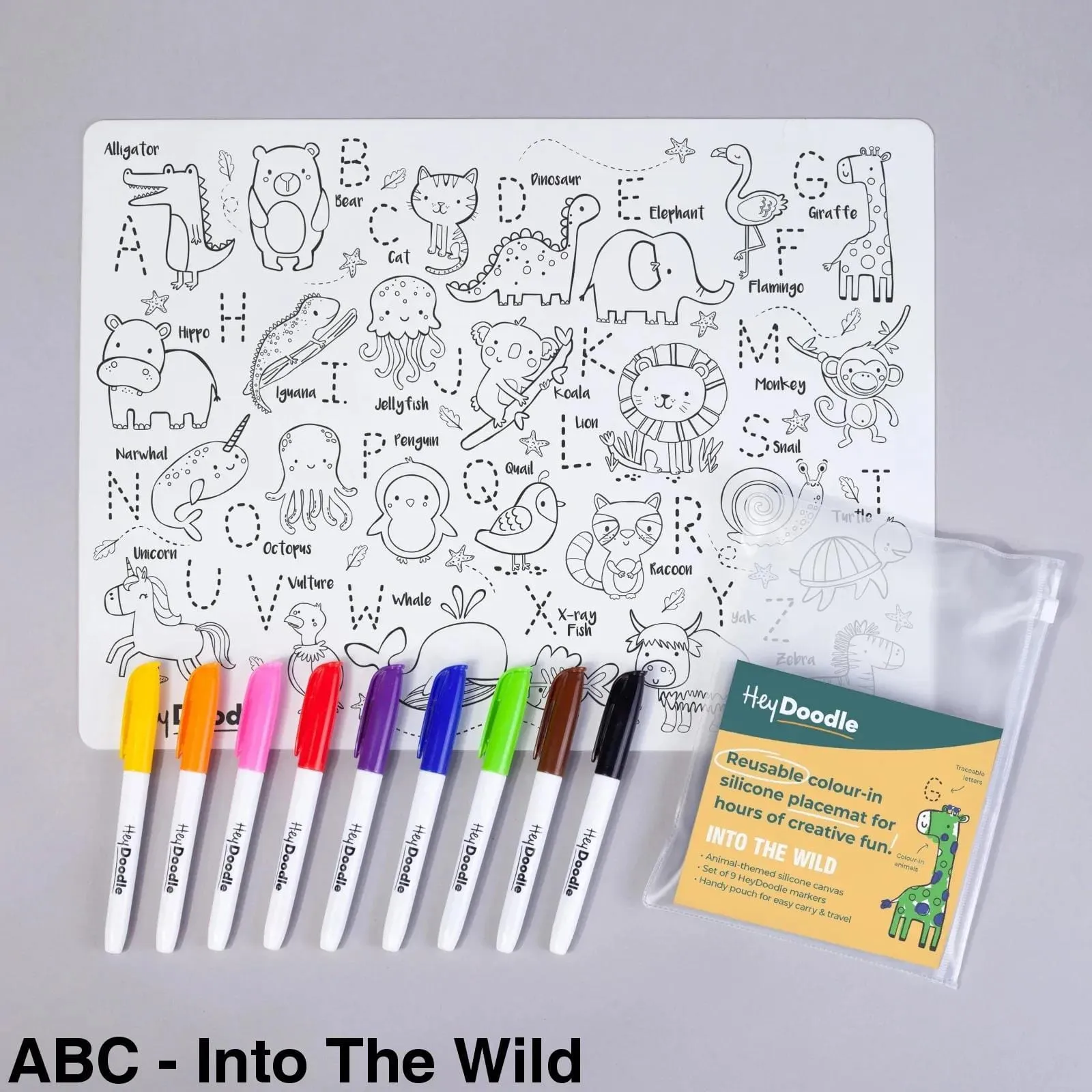HeyDoodle Reusable Silicone Drawing Mat