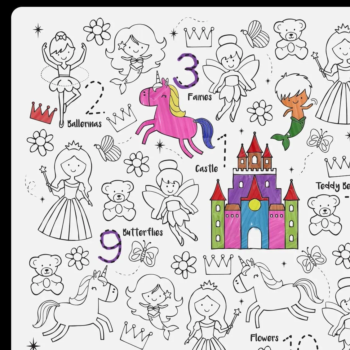 HeyDoodle Reusable Silicone Drawing Mat
