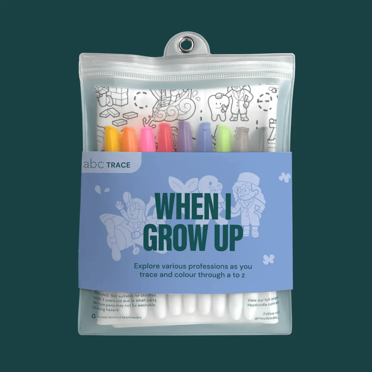 HeyDoodle Reusable Silicone Drawing Mat