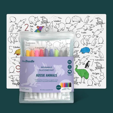 HeyDoodle Reusable Silicone Drawing Mat