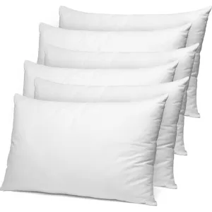 Hollowfibre Non-Allergenic Pillows – Pack of 6 Pillows