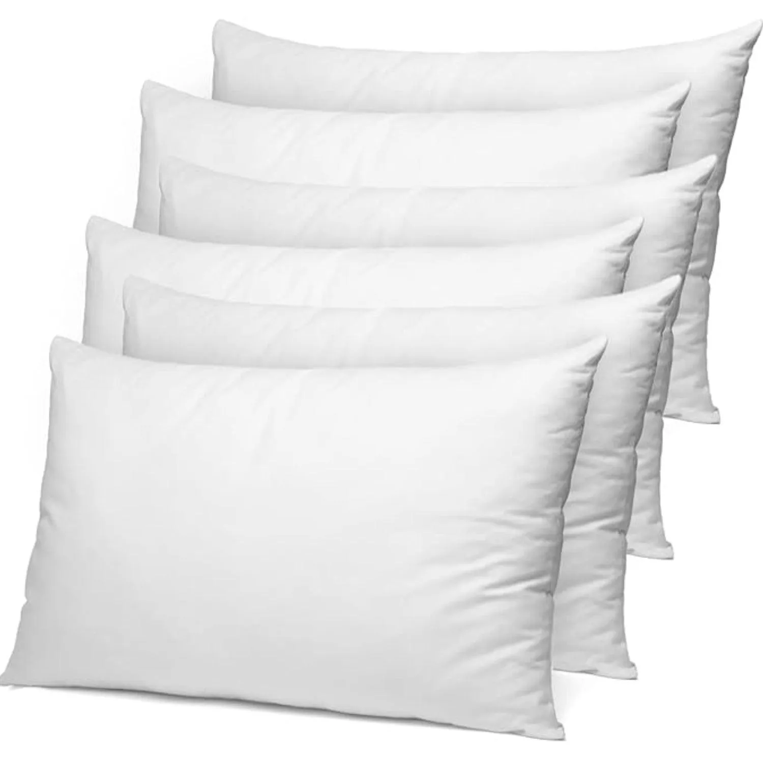 Hollowfibre Non-Allergenic Pillows – Pack of 6 Pillows