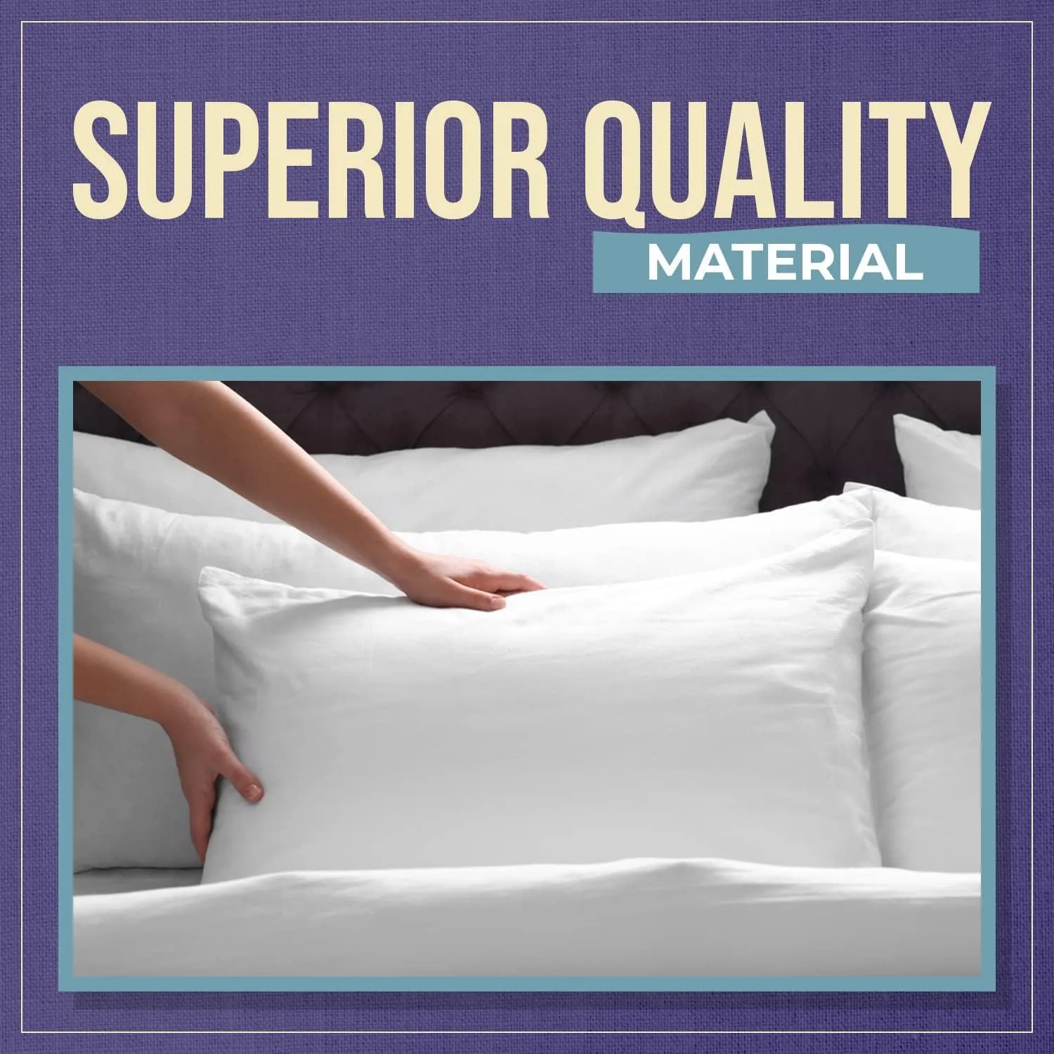 Hollowfibre Non-Allergenic Pillows – Pack of 6 Pillows