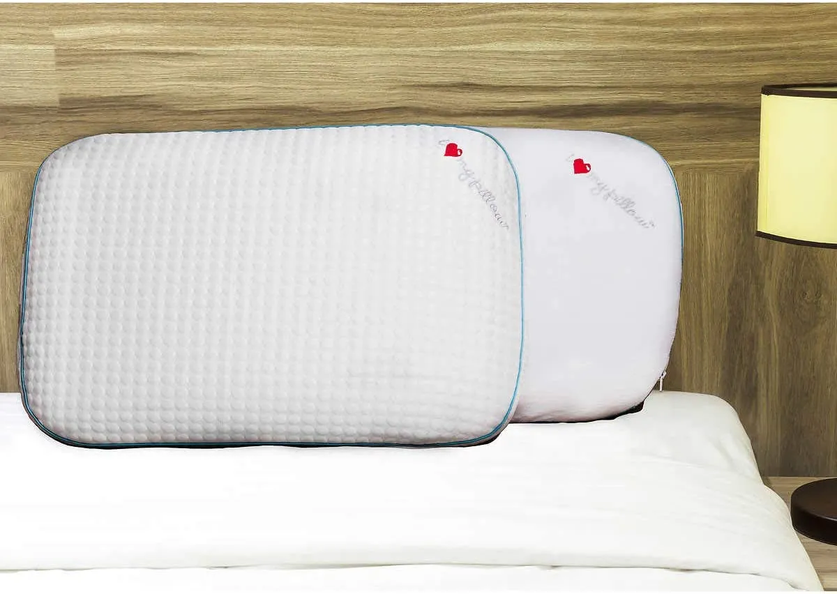I Love My Pillow Climate Control 2 In 1 Reversible Comfort Memory Foam Pillow