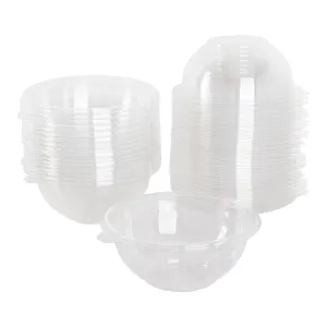 Karat 16 oz Round PET Plastic Salad Bowl - 500 pcs