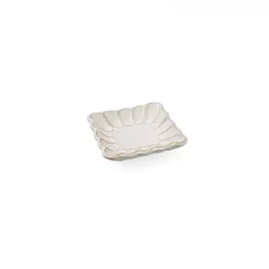 Kikka Kobiki Ivory Square Sauce Dish 3.5" x 3.5"