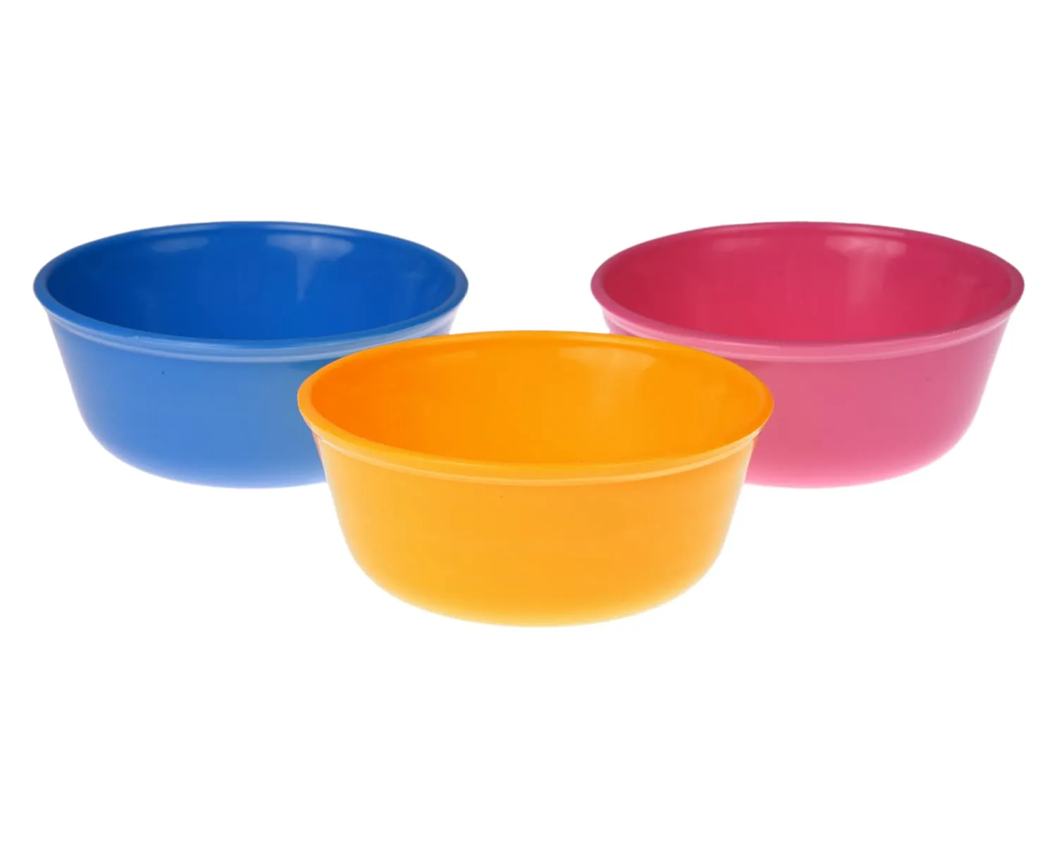 Kuber Industries Bowls|Plastic Dishwasher Safe Bowl|Serving Bowls|Bowls for Kitchen|Microwave Safe Bowls for Salad|Soup|Pasta|1000 ML|Pack of 9 (Multicolor)