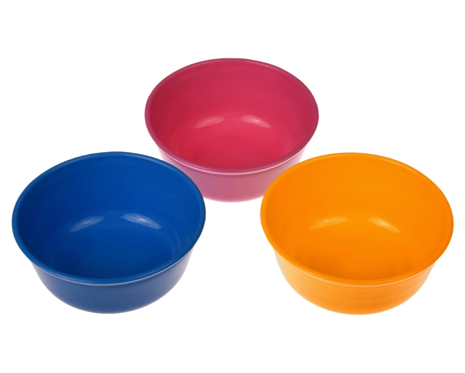 Kuber Industries Bowls|Plastic Dishwasher Safe Bowl|Serving Bowls|Bowls for Kitchen|Microwave Safe Bowls for Salad|Soup|Pasta|1000 ML|Pack of 9 (Multicolor)