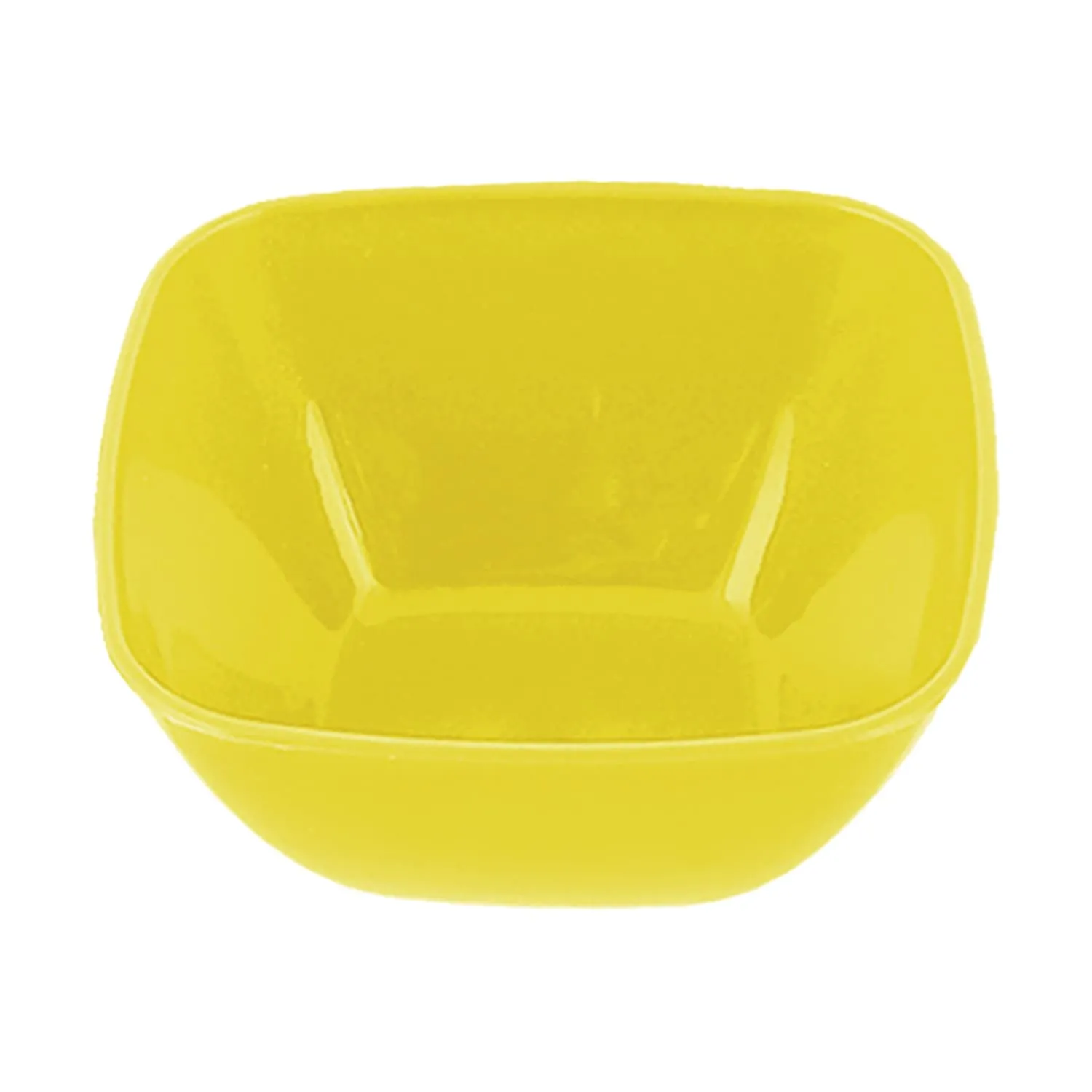 Kuber Industries Bowls|Plastic Serving Square Bowls|Katori for Kitchen|Microwave Safe Bowls for Rice|Soup|Pasta|250 ML|Pack of 12 (Green)