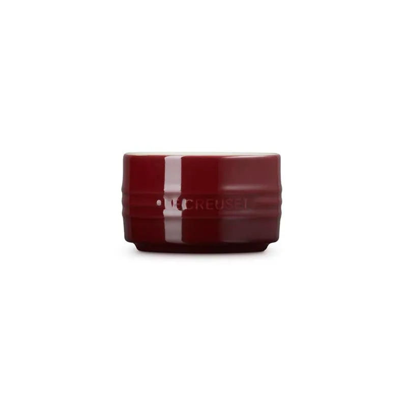 Le Creuset Stoneware Stackable Ramekin Garnet