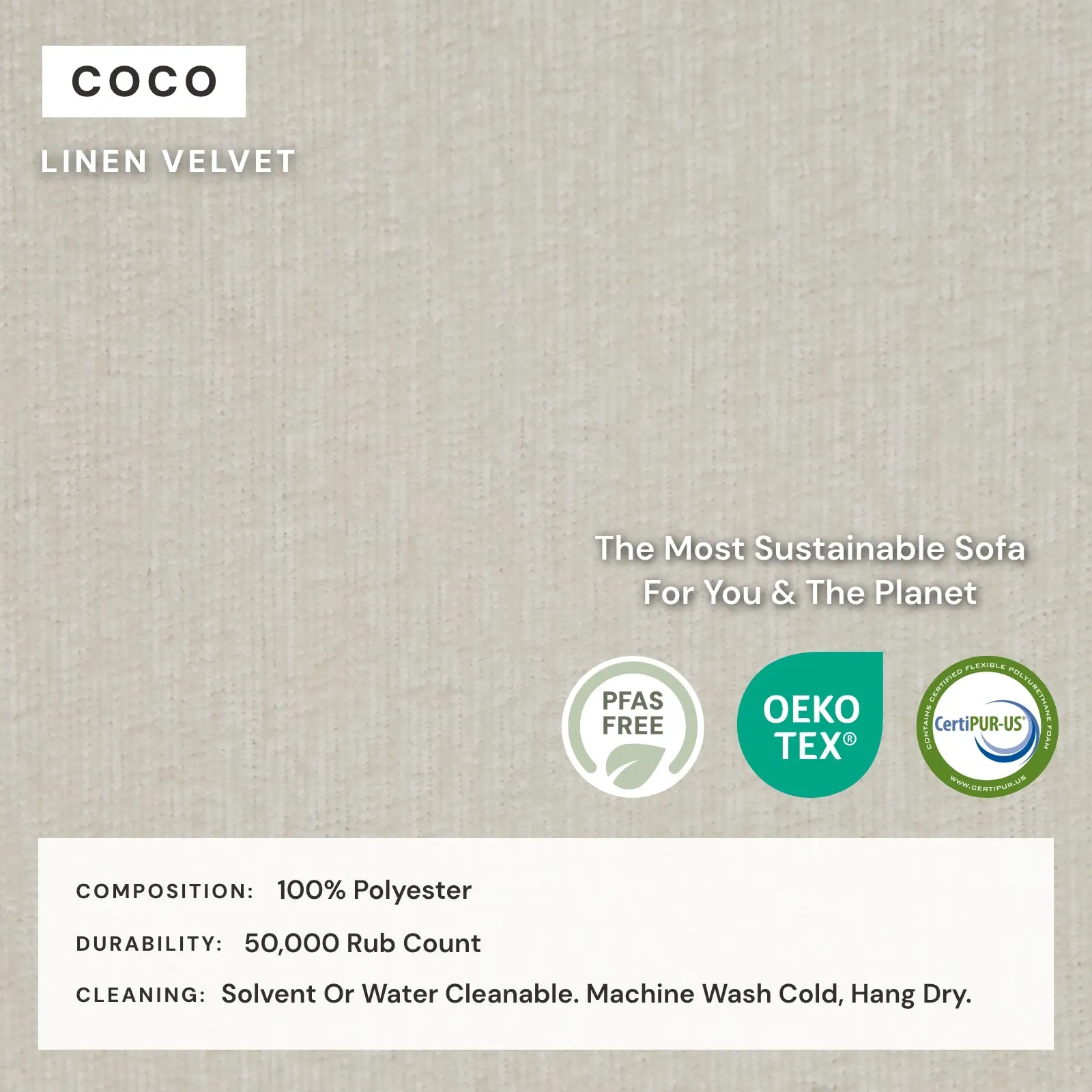 Modular Washable 7-Seater U-Sectional   Ottoman in Coco | Memorix  Seat | Cloud Pillow