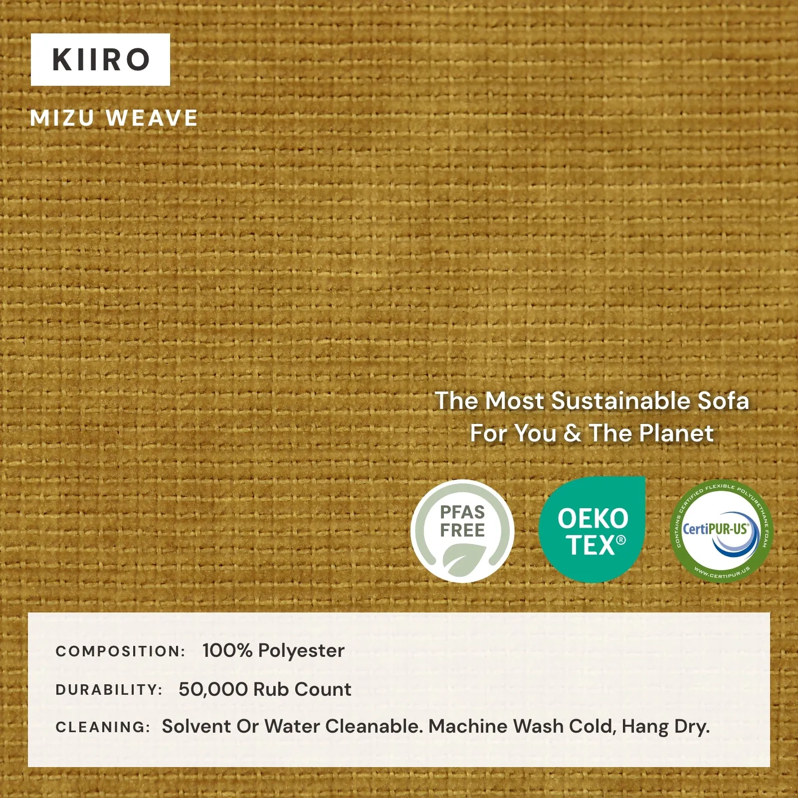 Modular Washable 9-Seater U-Sectional   Bench Ottoman in Kiiro | Deluxe  Seat | Cloud Pillow