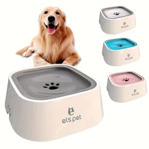 NoSpill Pet Water Bowl Slow Water Feeder for Dogs