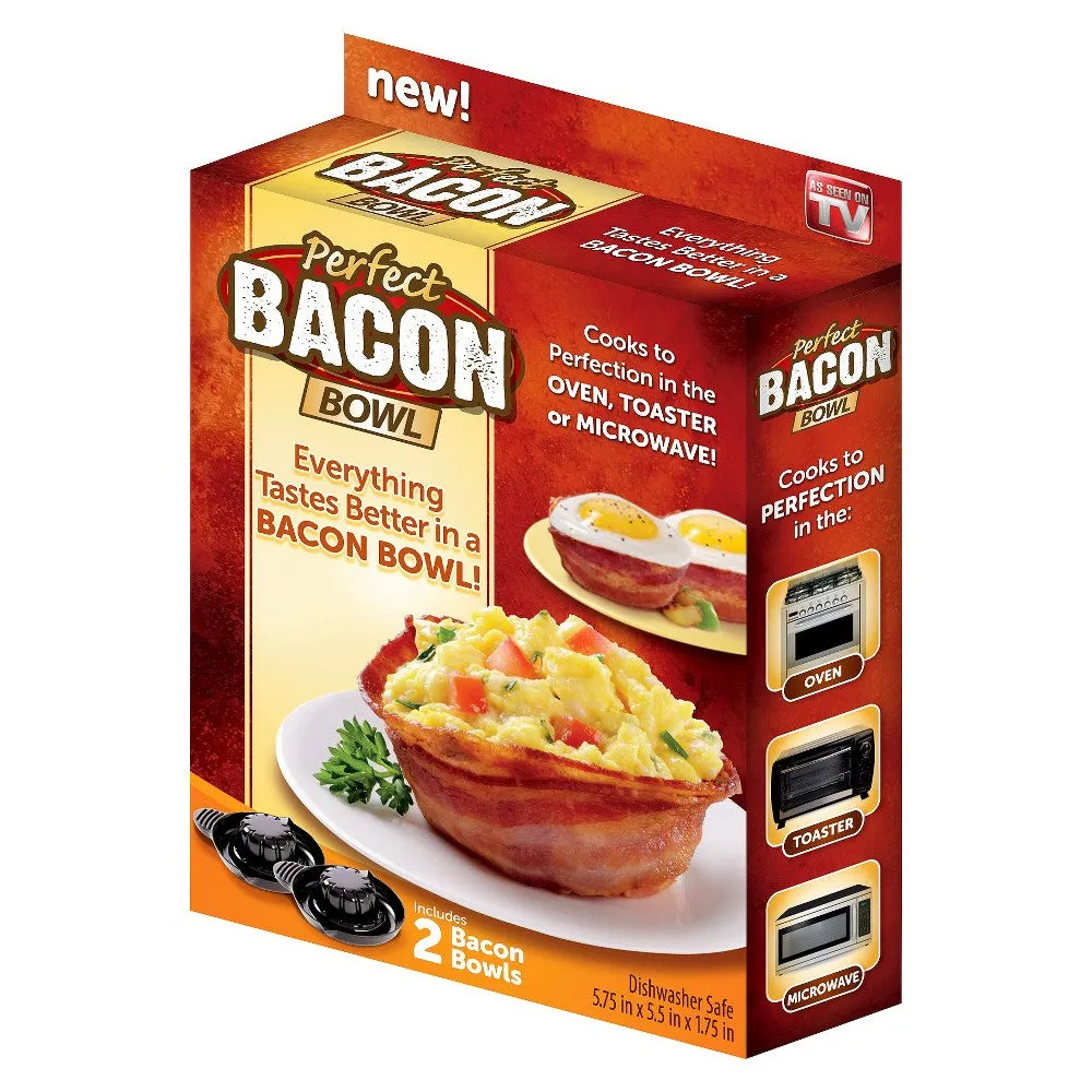 Perfect Bacon Bowl Magic - 2 Pack for Tasty and Creative Cooking