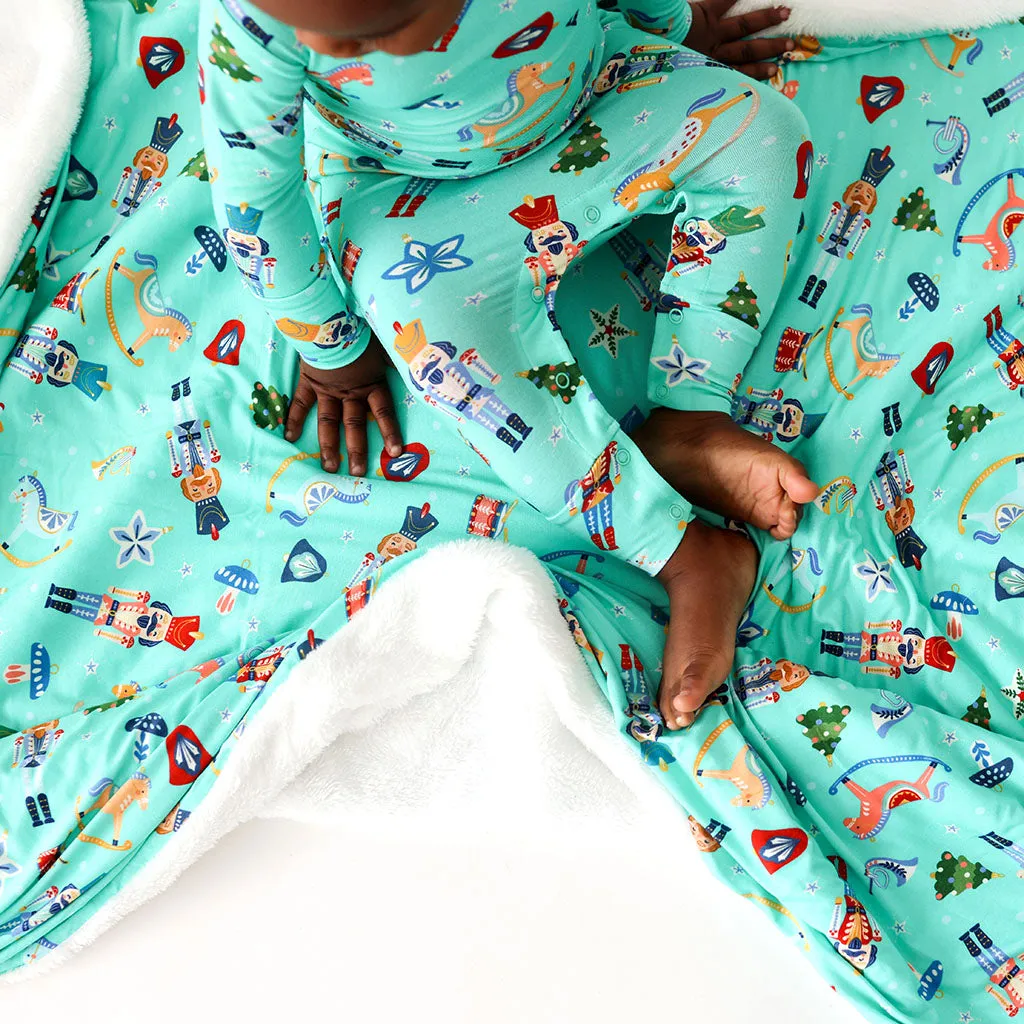 Posh Peanut Fritz Plush Patoo Blanket