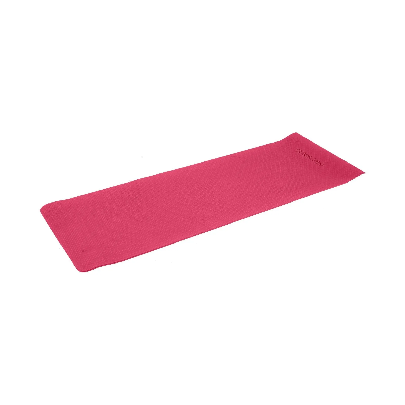 Powertrain TPE Yoga Pilates Exercise Mat 6mm - Rose Pink