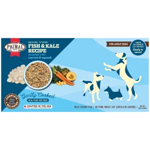 Primal Gently Cooked Dog Fish 8 oz