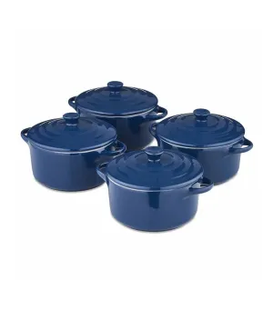 Set of Four 10cm Mini Casseroles