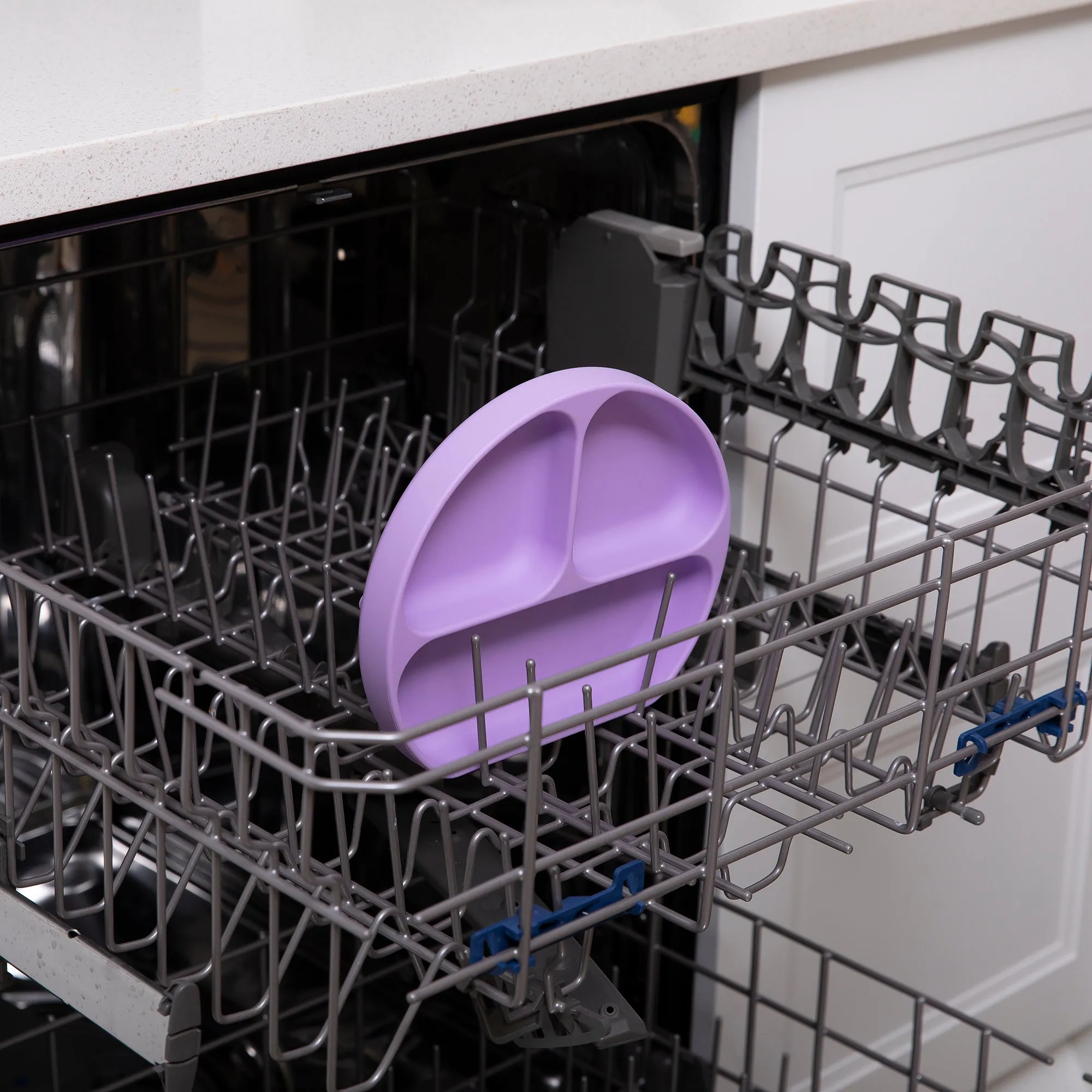 Silicone Grip Dish: Lavender