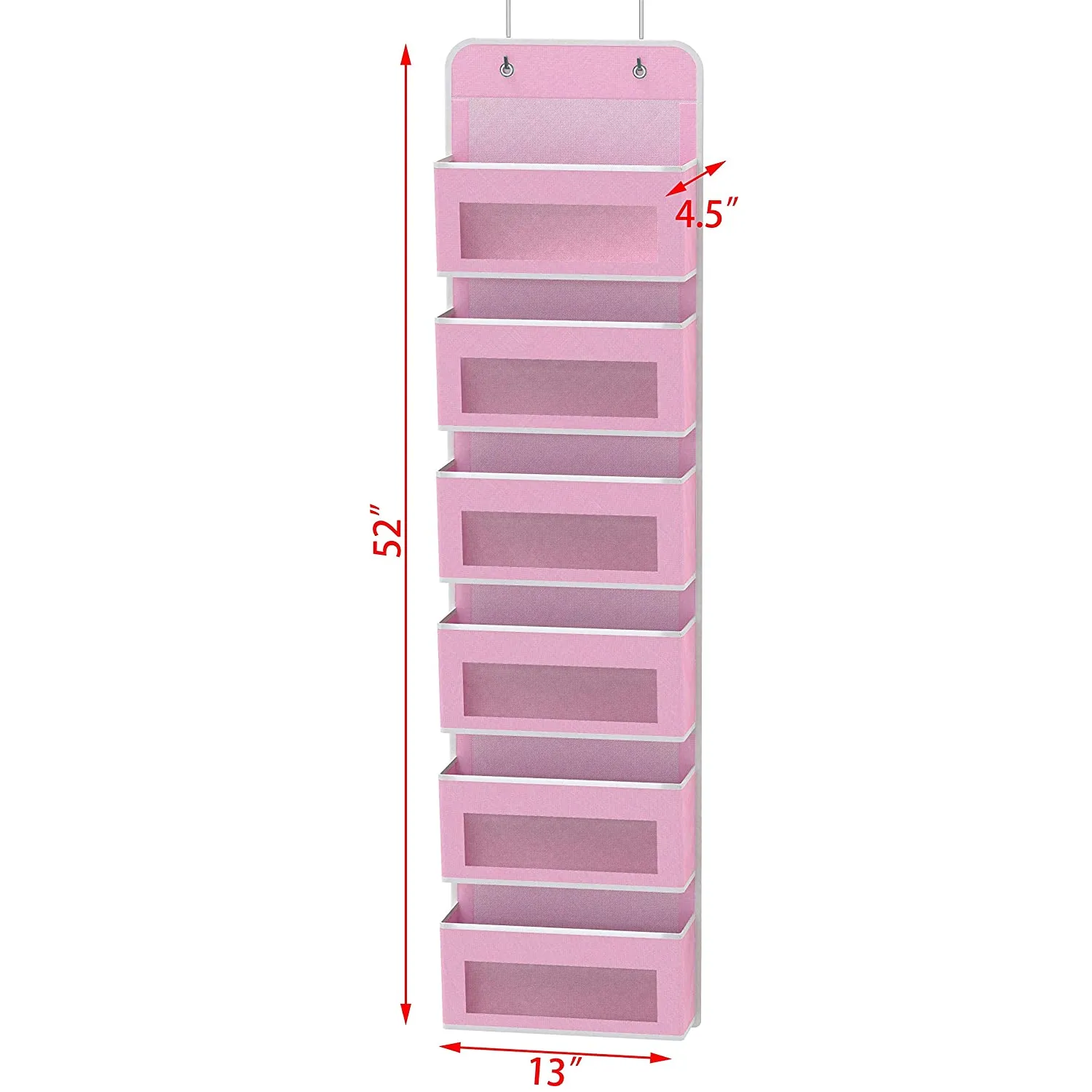 Simple Houseware 6 Pocket Organizer with Clear Window