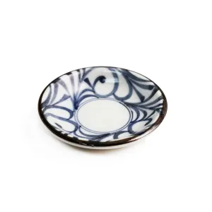 Spiral Karakusa Soy Sauce Dish 3.7" dia