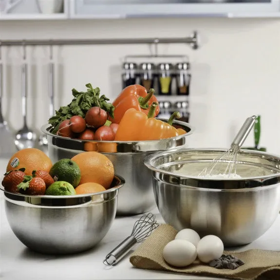 Stainless Steel Deep Mixing Bowl 1pc