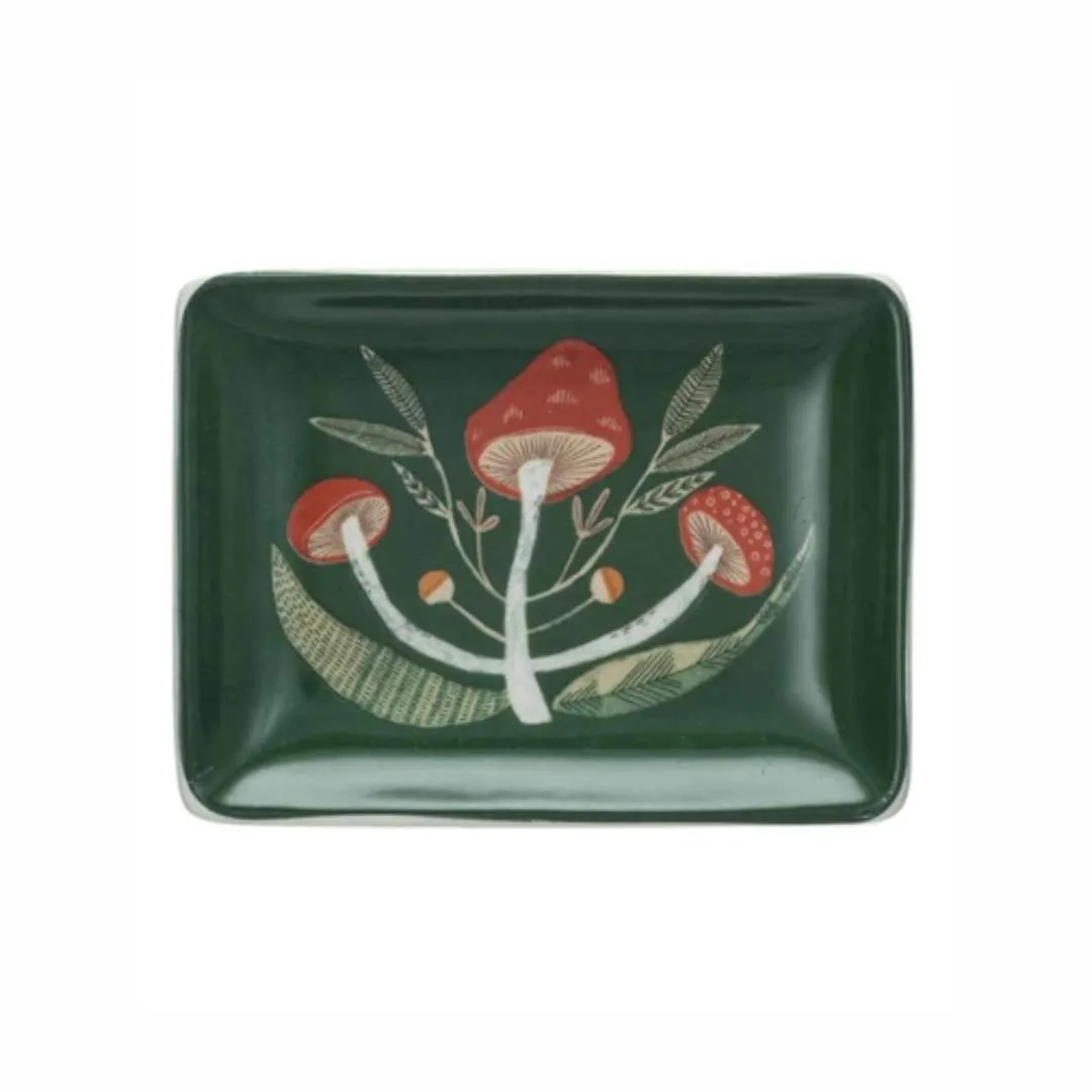 Stoneware Mushroom Dishes