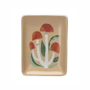 Stoneware Mushroom Dishes