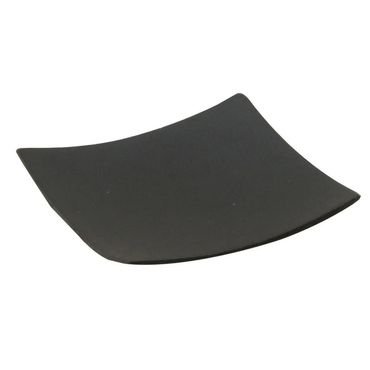 Tablecraft BAMDSBK2 2-1/2" Disposable Square Black Bamboo Dish, Pack of 48