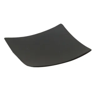 Tablecraft BAMDSBK2 2-1/2" Disposable Square Black Bamboo Dish, Pack of 48