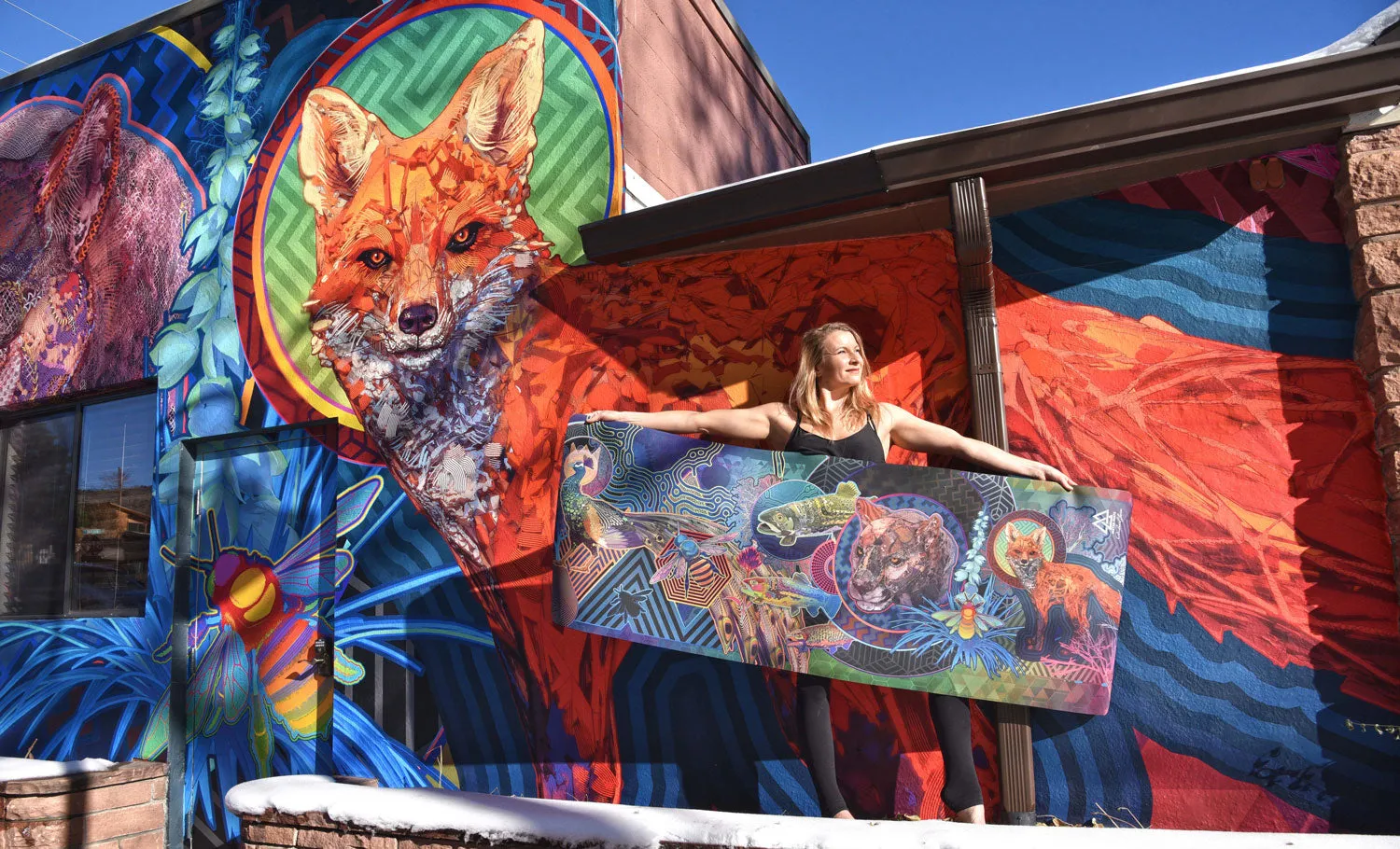 The Lyons Mural Yoga Mat: Second Edition