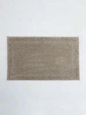 Westside Home Taupe Marshmellow Bathmat