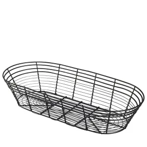 Wire Basket, Oblong 39 x 17 x 8cm - Pack 6