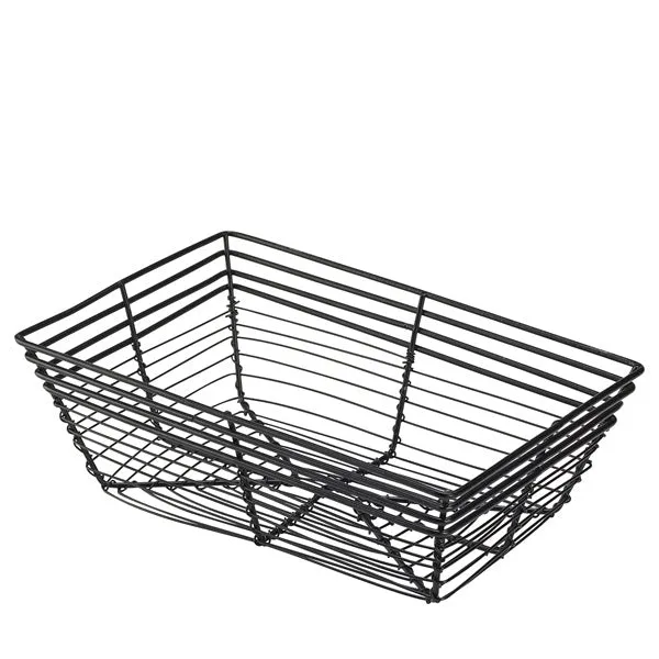 Wire Basket, Rectangular 23 x 15 x 7.5cm- Pack 6
