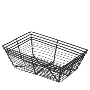Wire Basket, Rectangular 23 x 15 x 7.5cm- Pack 6