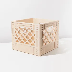 Wooden Milk Crate